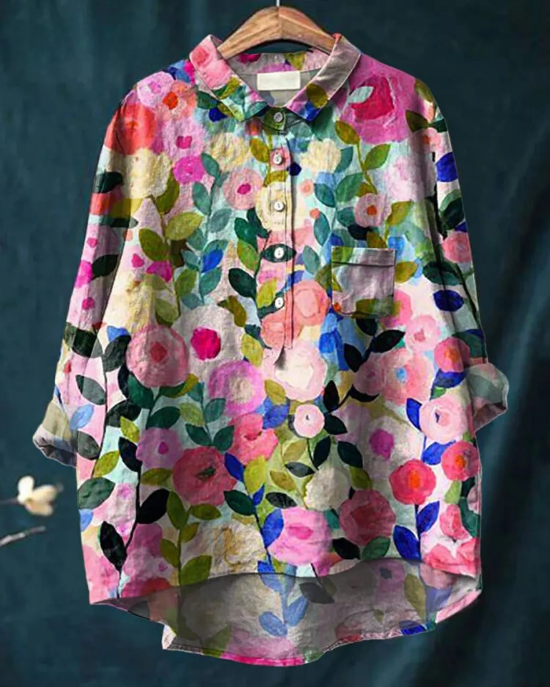 1 1 FREE | Barbara - Classic floral blouse