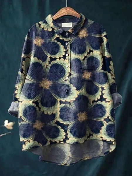1 1 FREE | Barbara - Classic floral blouse