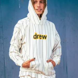 (60% Off) Drew House Secret Oversized Hoodie Pinstripe