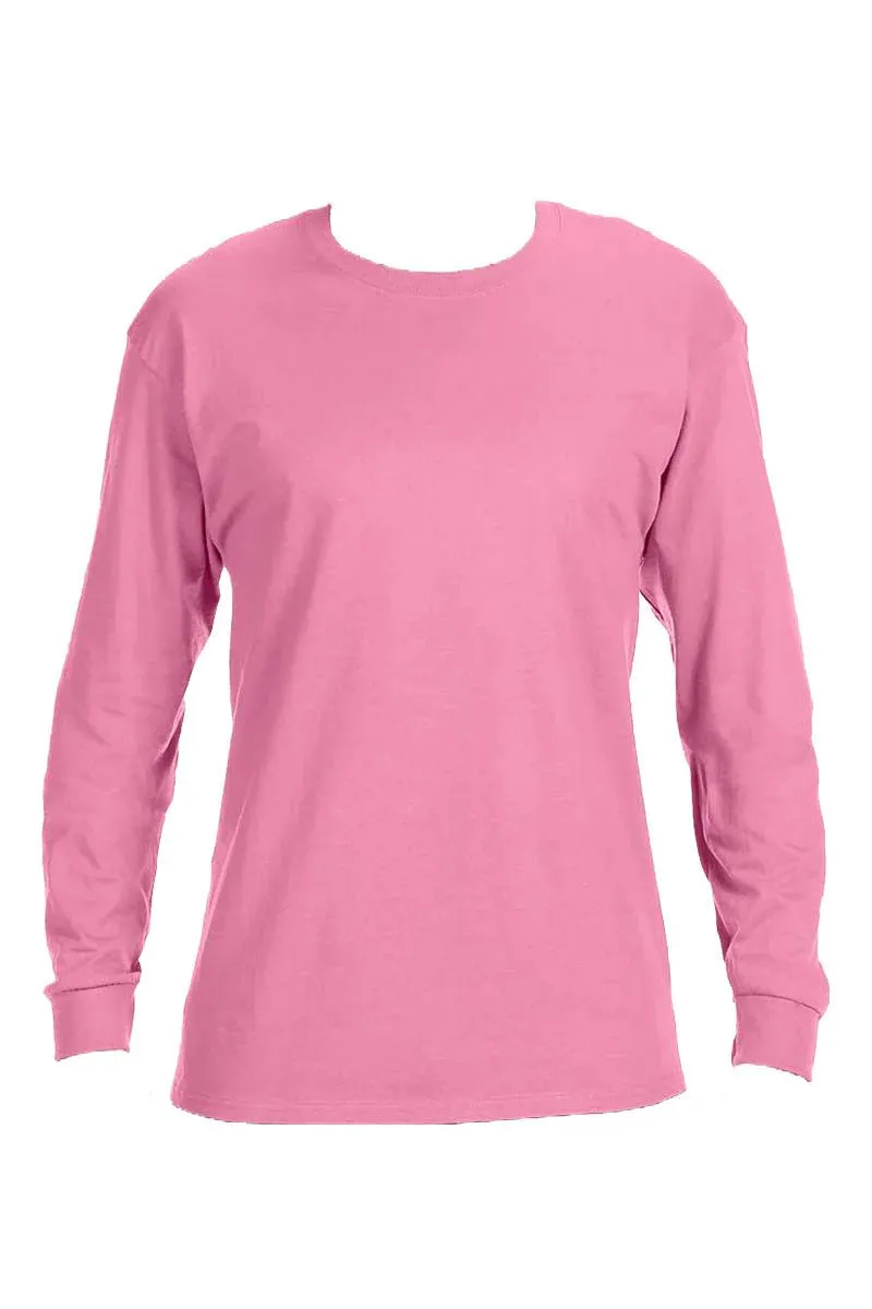 All The Hearts Mama Pink Unisex Dri-Power Long-Sleeve 50/50 Tee