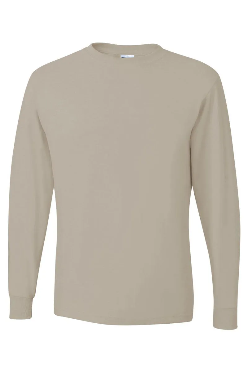 All The Hearts Mama Pink Unisex Dri-Power Long-Sleeve 50/50 Tee