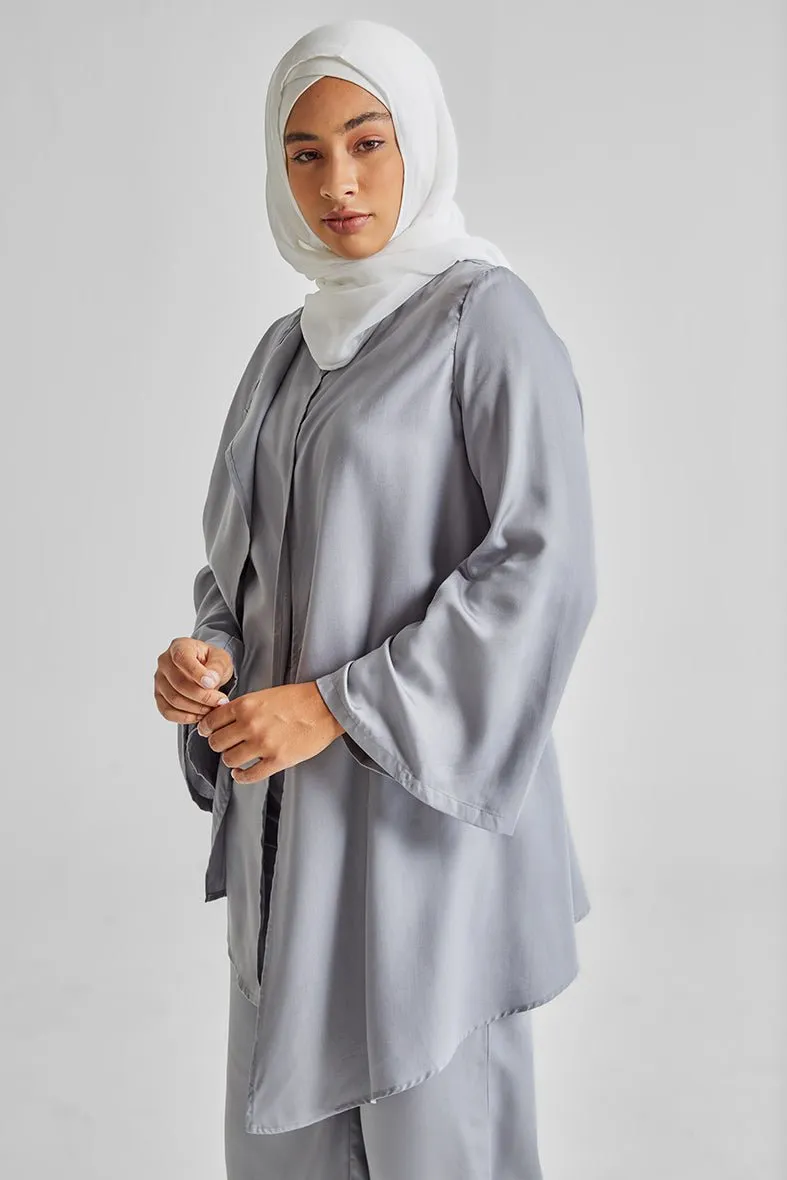Asymmetric Cardigan-Tencel™