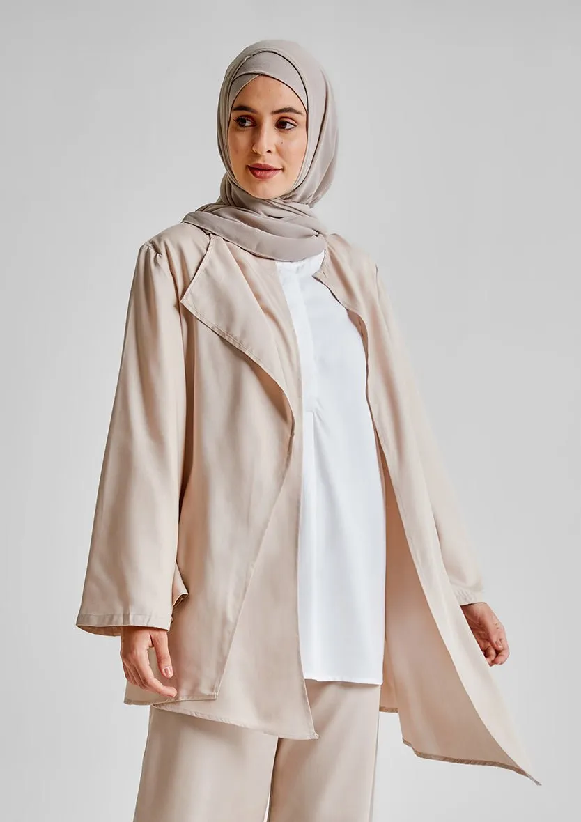 Asymmetric Cardigan-Tencel™