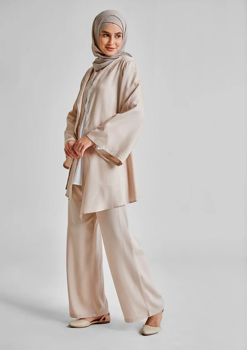 Asymmetric Cardigan-Tencel™