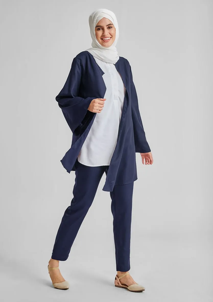 Asymmetric Cardigan-Tencel™