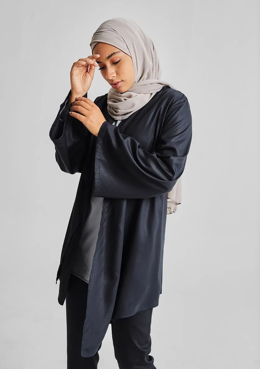 Asymmetric Cardigan-Tencel™