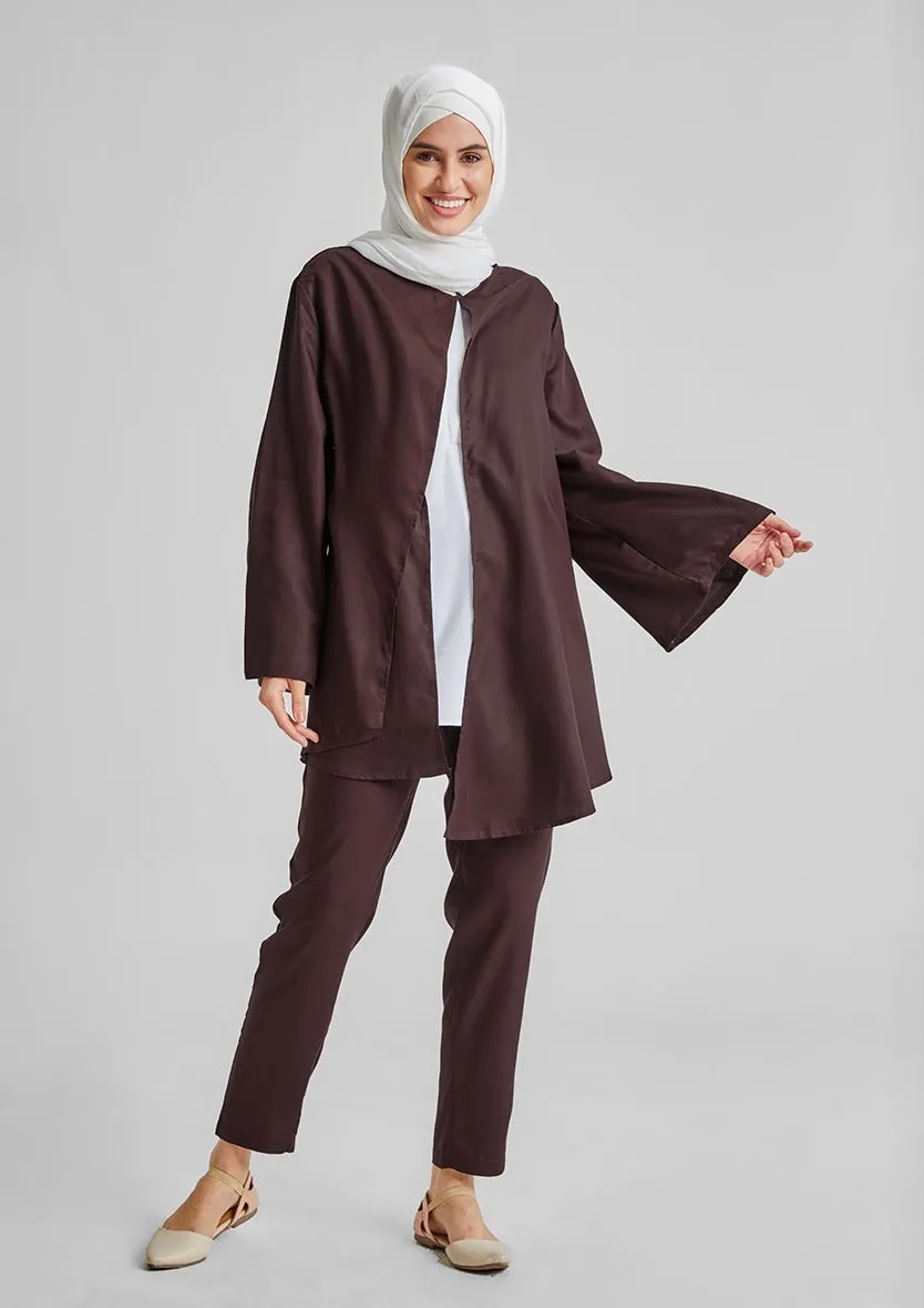 Asymmetric Cardigan-Tencel™