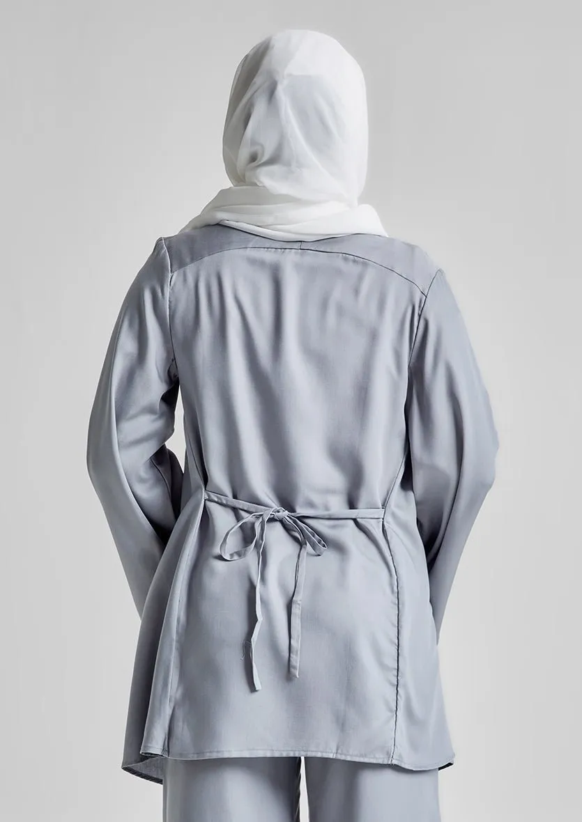 Asymmetric Cardigan-Tencel™