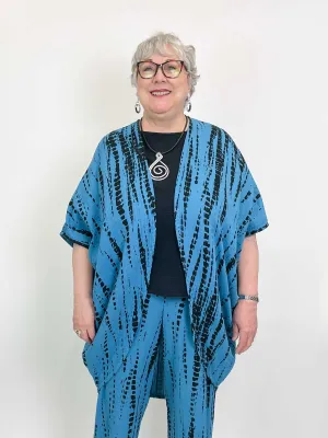 Bambu Print Gauze Annette Cardigan, Isola