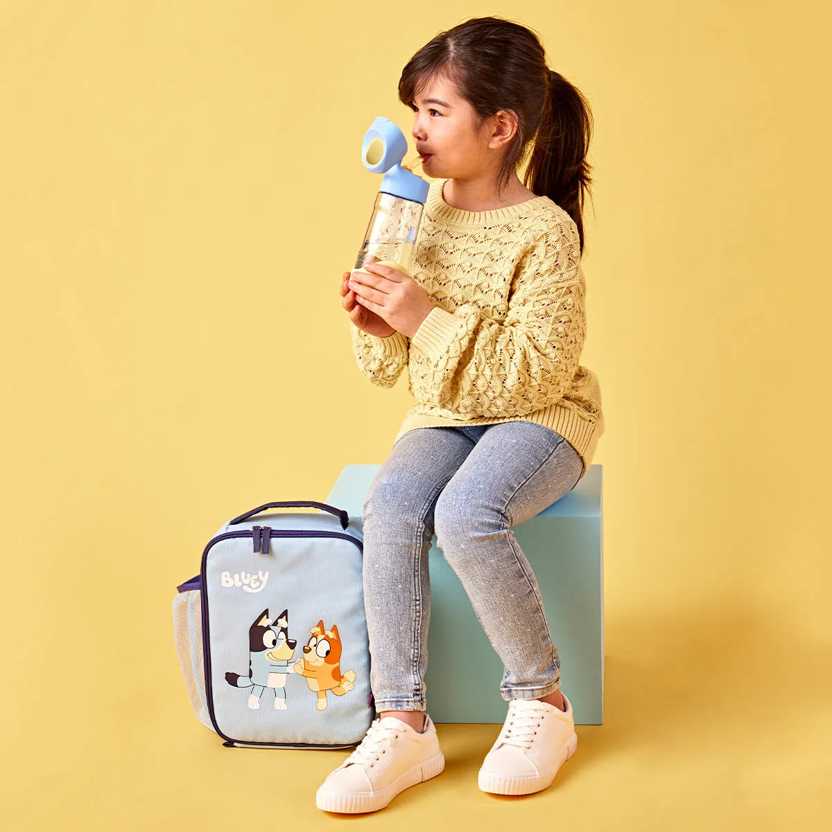 b.box Drink Bottle 450ml - Bluey