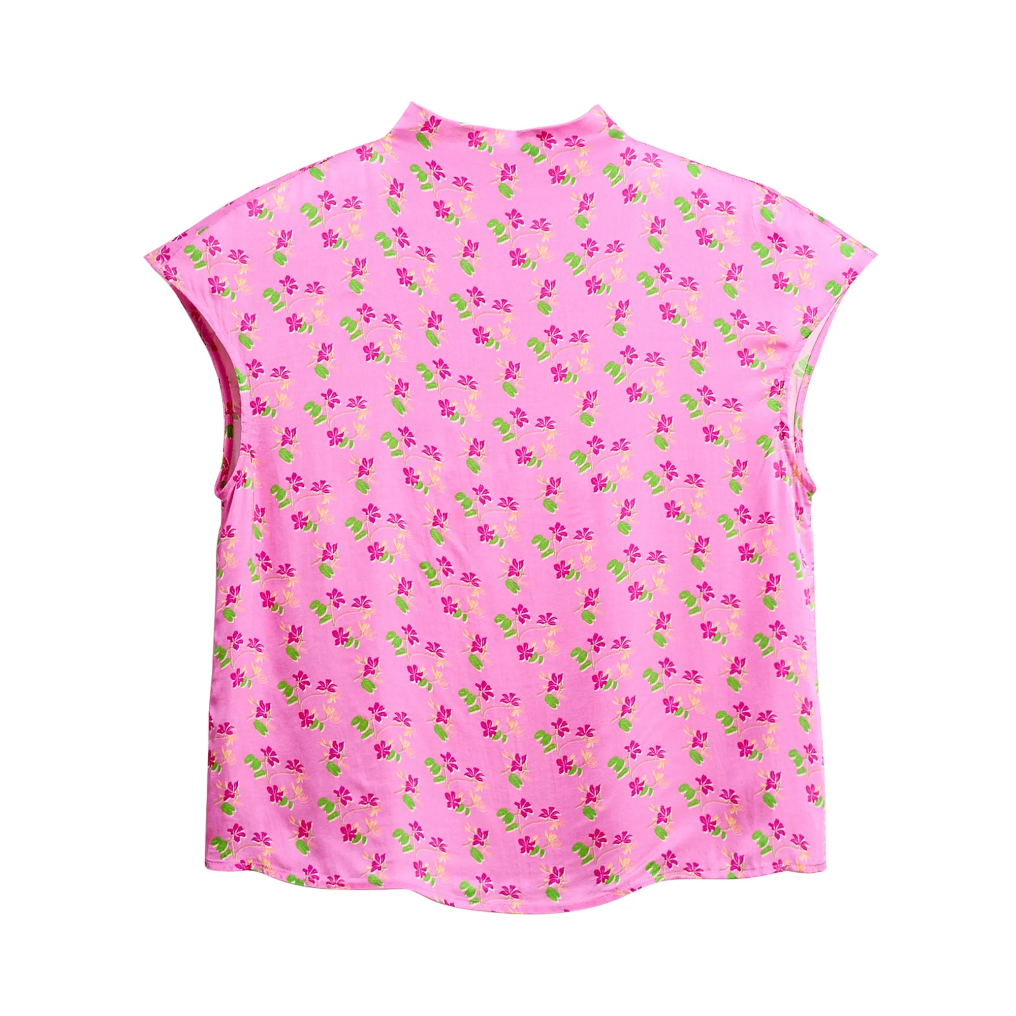 Beach Blossom Satin Top
