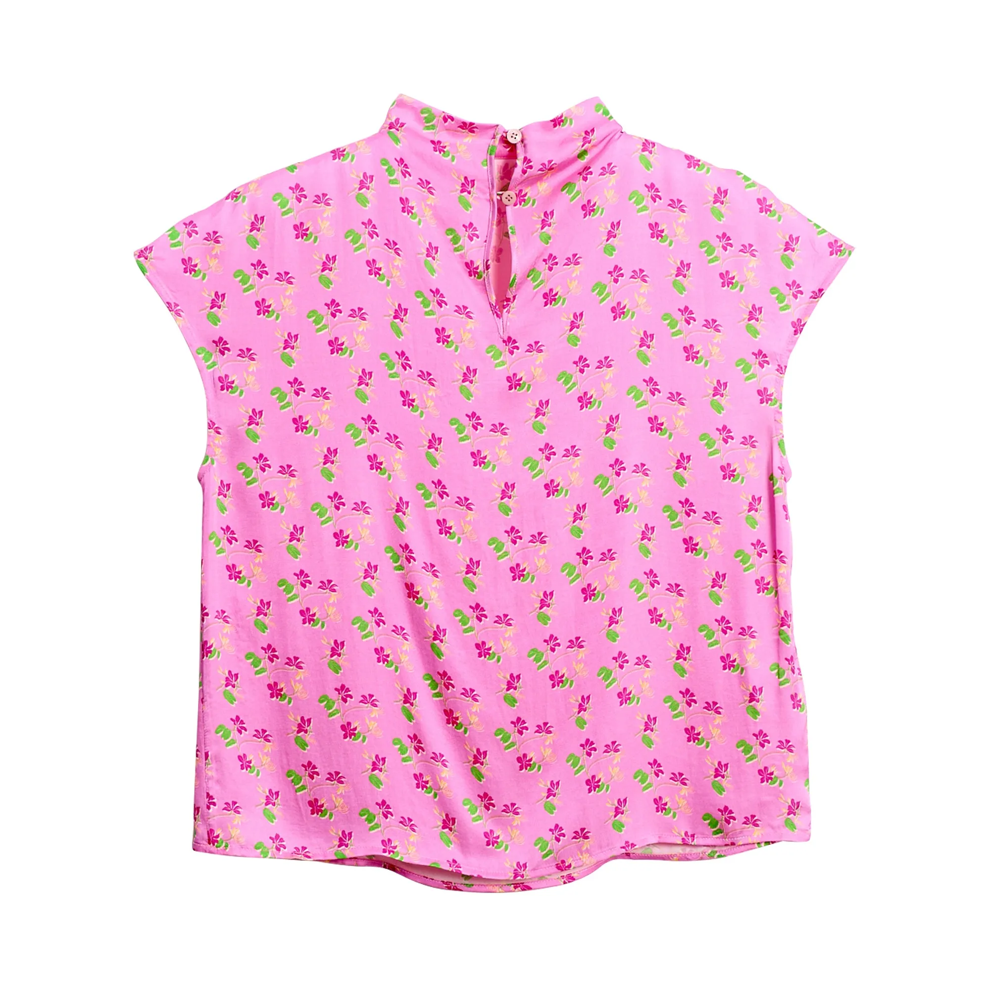 Beach Blossom Satin Top