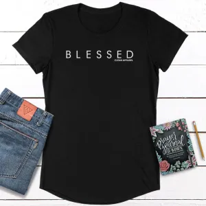 Blessed Ladies Curved Hem Tees