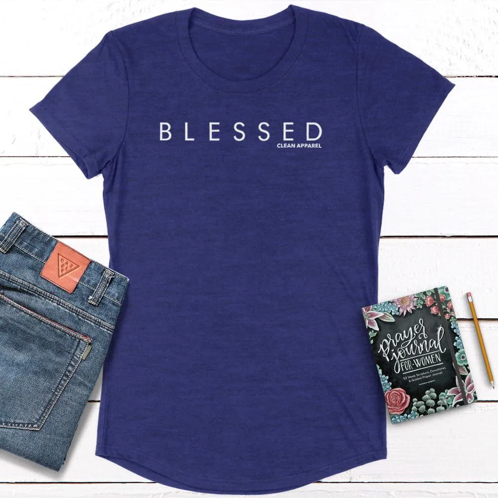 Blessed Ladies Curved Hem Tees