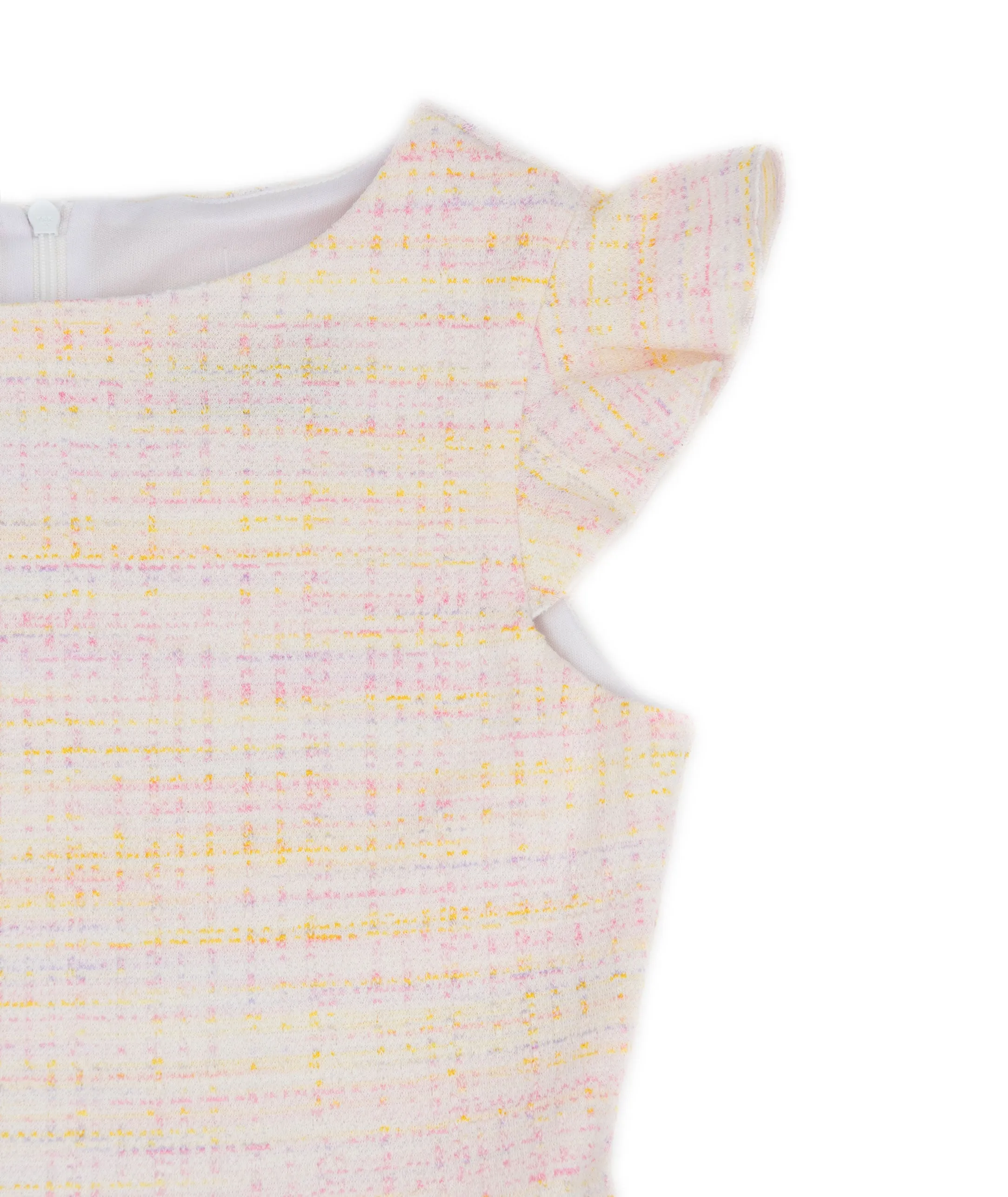 By Debra Girls Sara Pastel Tweed 3 Tier Dress
