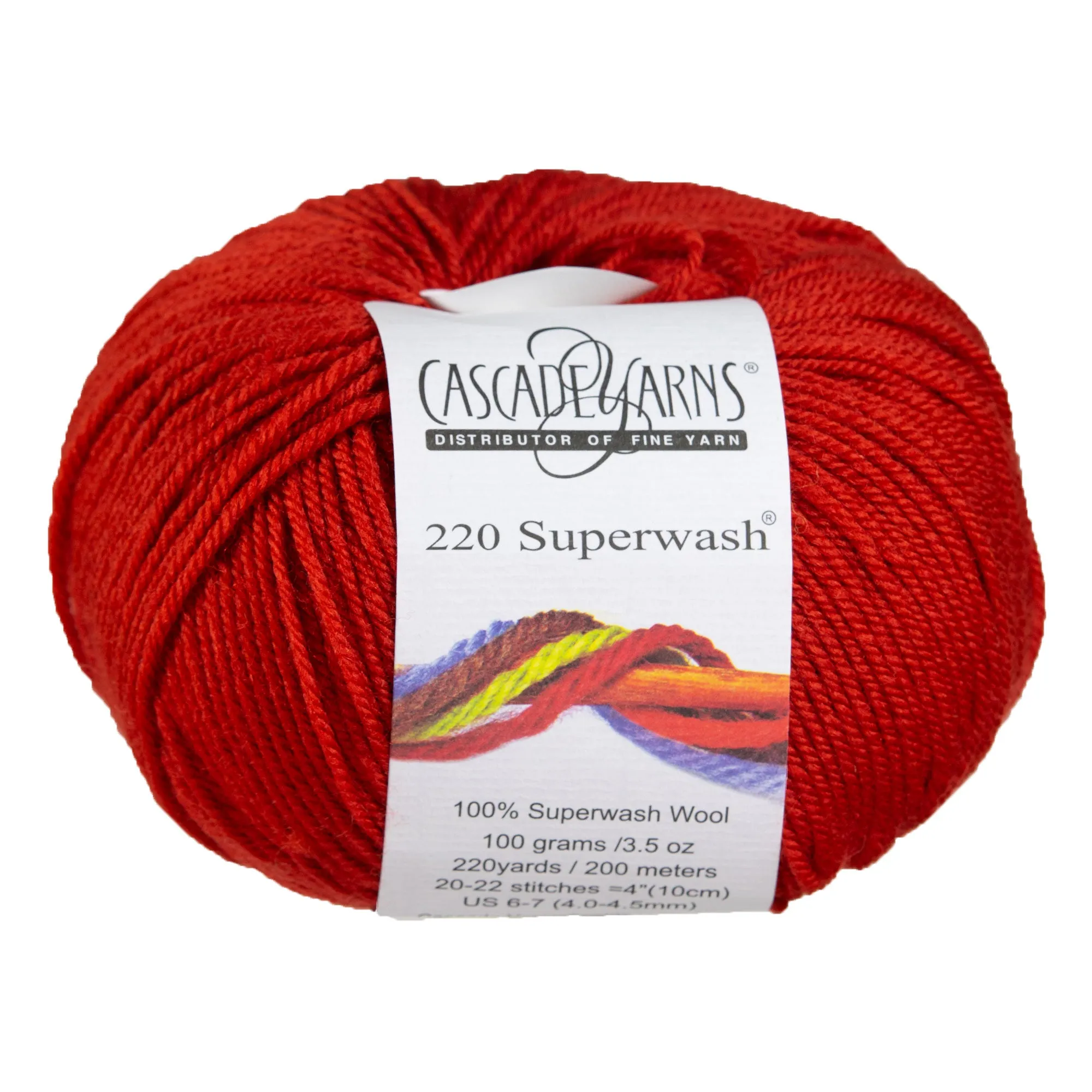 Cascade Yarns 220 Superwash Yarn - 0823 Burnt Orange