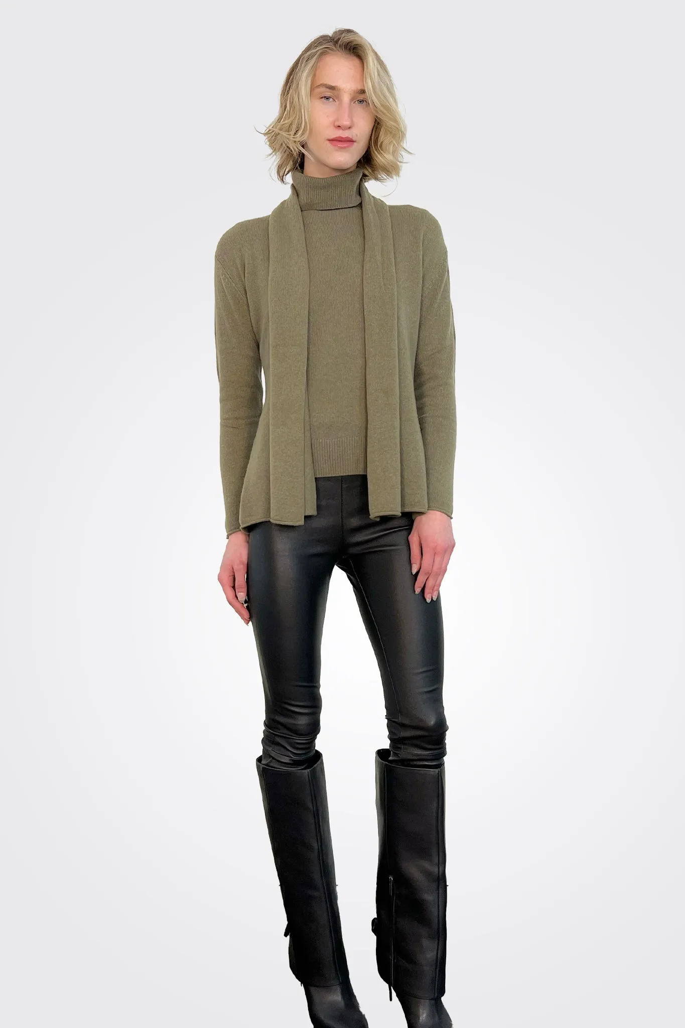 Cashmere Mini Duster - Martini
