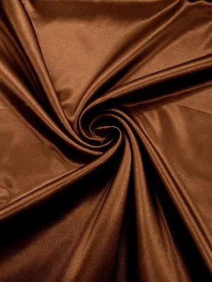 Frappuccino Crepe Back Satin Bridal Fabric Draper/Prom/Wedding/58" Inches Wide Japan Quality