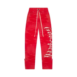 Godspeed Mens OG Logo Sweatpants Red Tye Dye