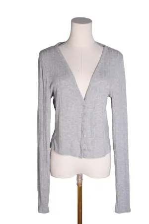H&M Women Cardigans Regular fit in Gray - L