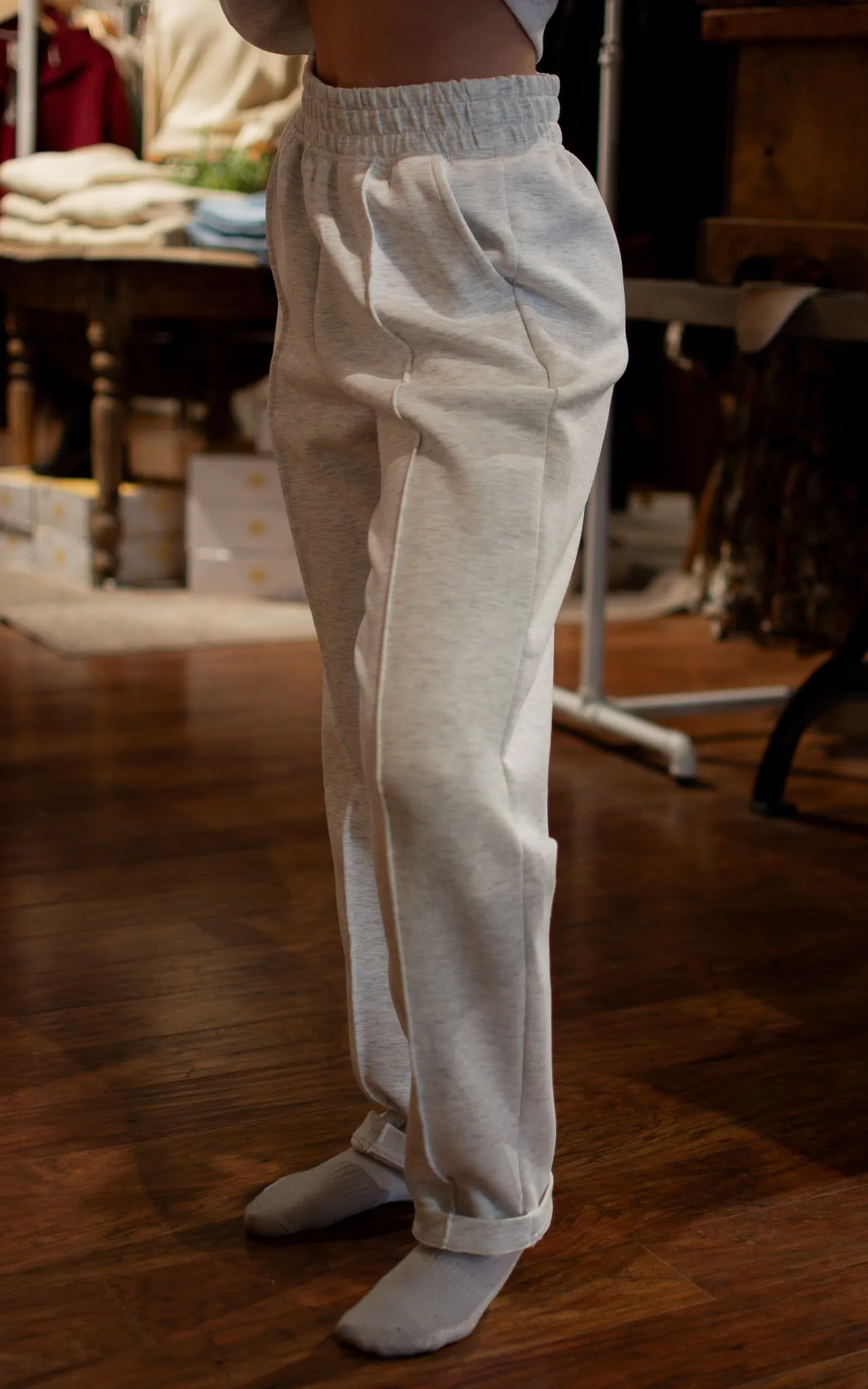 High Rise Sweatpants