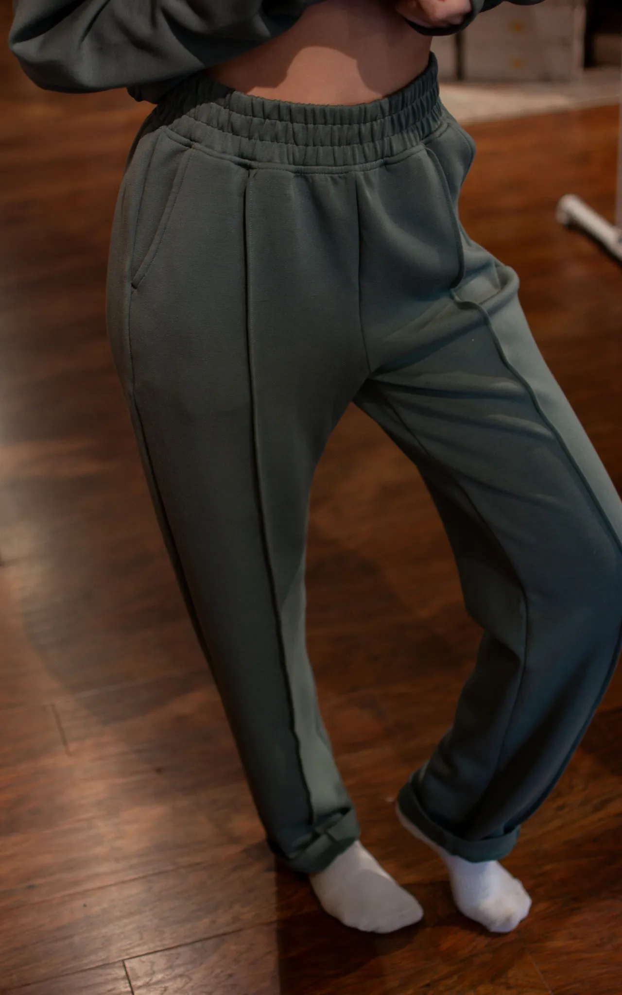 High Rise Sweatpants