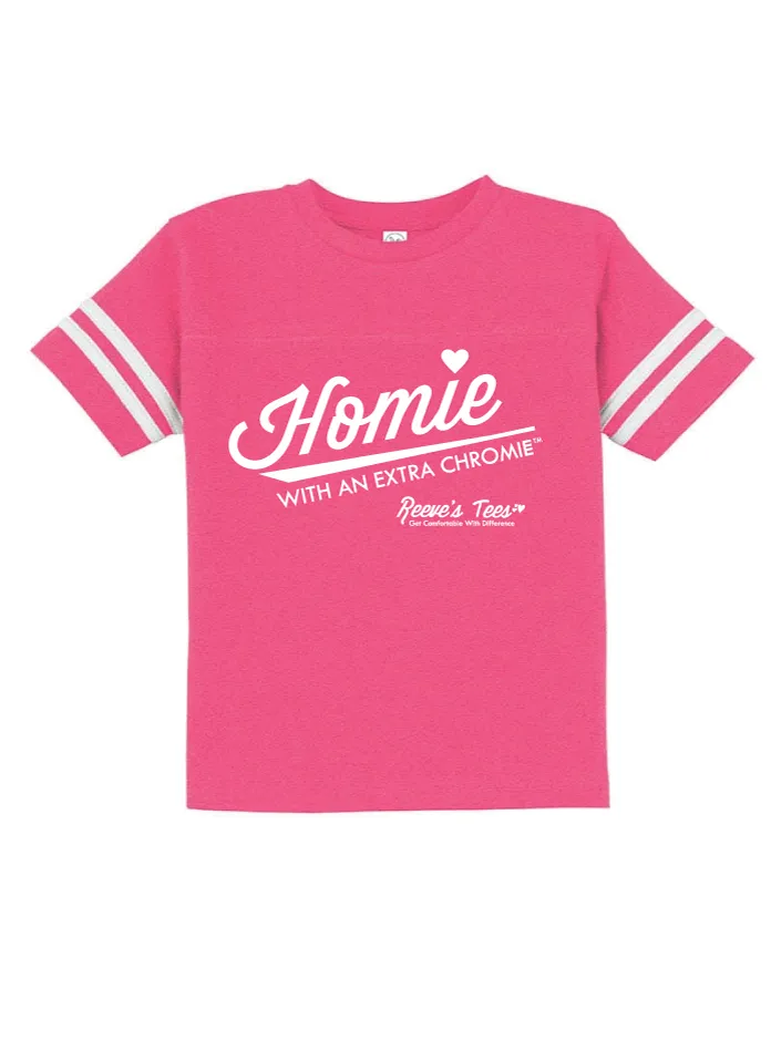 HWEC - Football Style - Homie with an Extra Chromie&trade; - FOR THE HOMIE - Infant  - Short Sleeve Tee