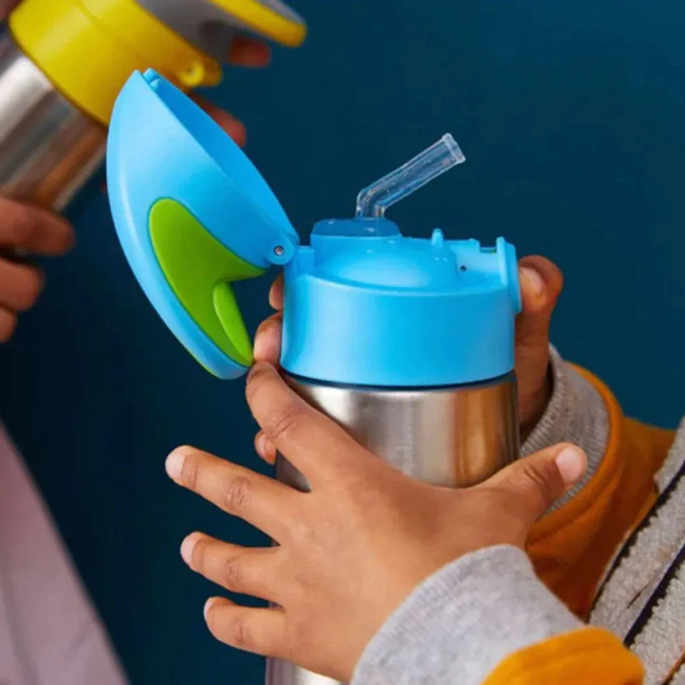 Insulated Drink Bottle Replacement Straw Top - Pack Of 2