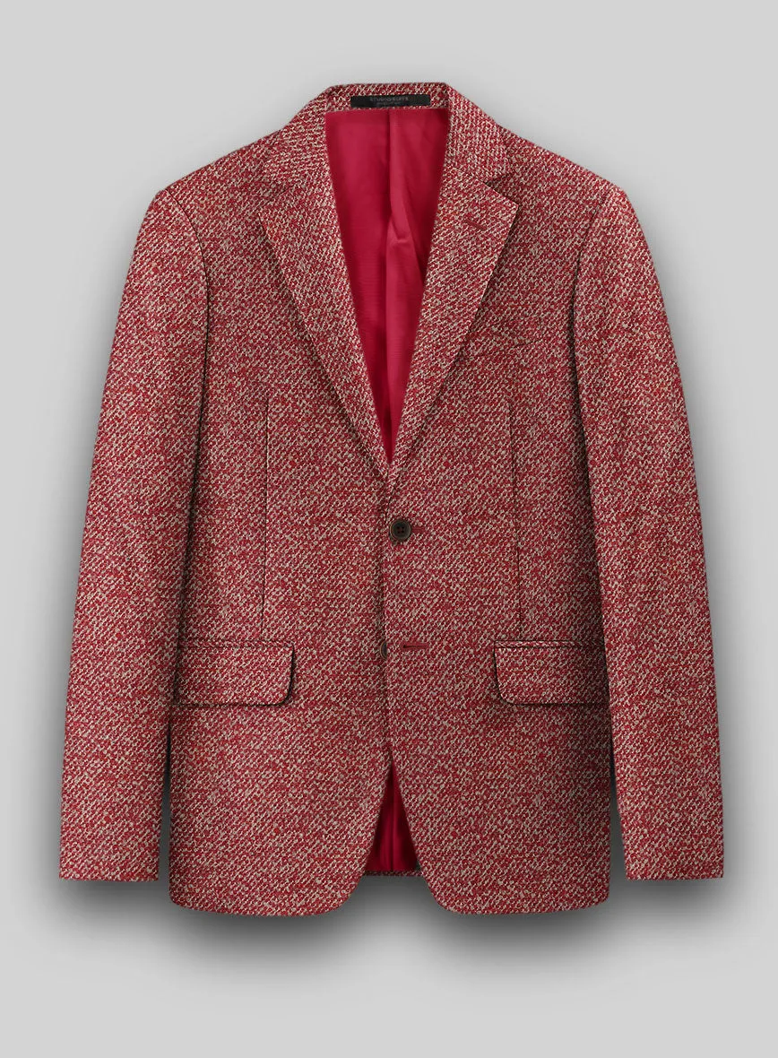 Italian Wool Silk Cotton Linen Ignazio Jacket