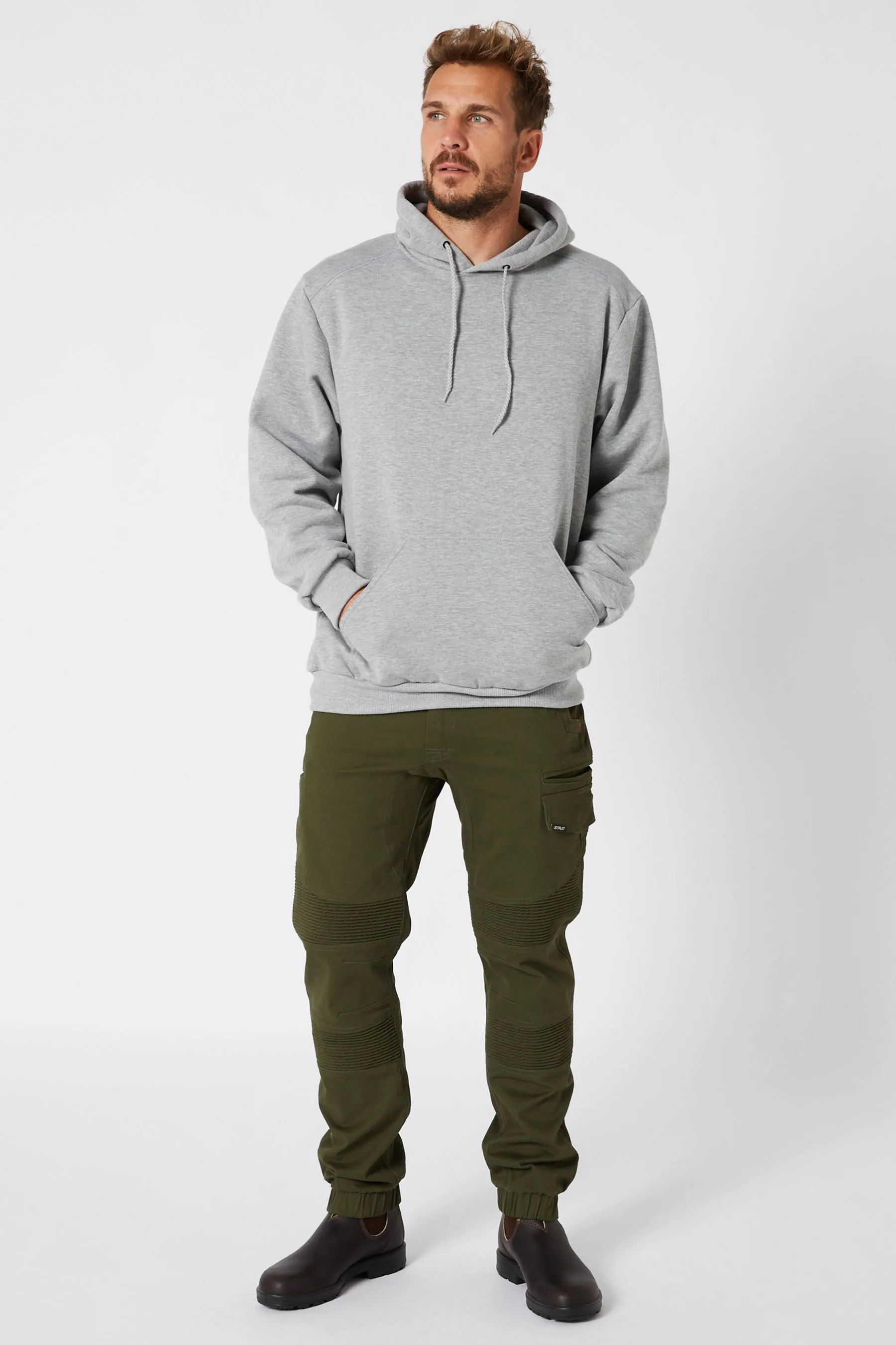 JP Fueled 2 Mens Pullover Hoodie - Heather