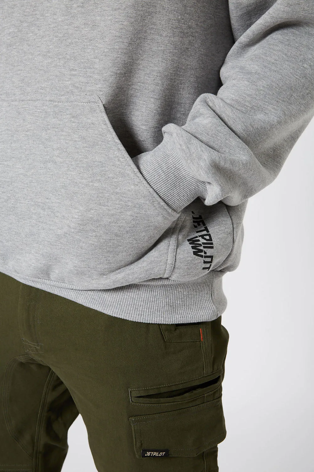 JP Fueled 2 Mens Pullover Hoodie - Heather
