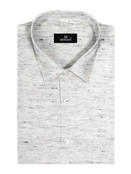 Kashmir - Light Black Formal Shirts for Men | Ariser