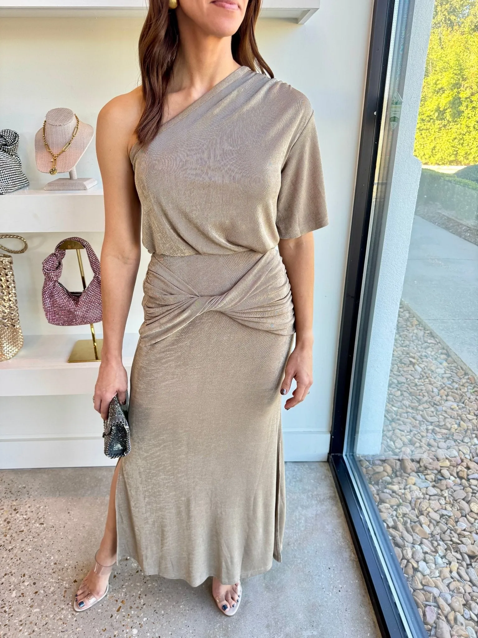 Khaki Victoria Skirt (Final Sale)