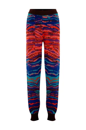 Leah Multicolor Knitted Pants