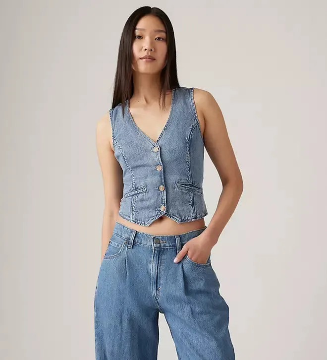LEVIS JAYLAH VEST - COOL LOVE 7616-0001