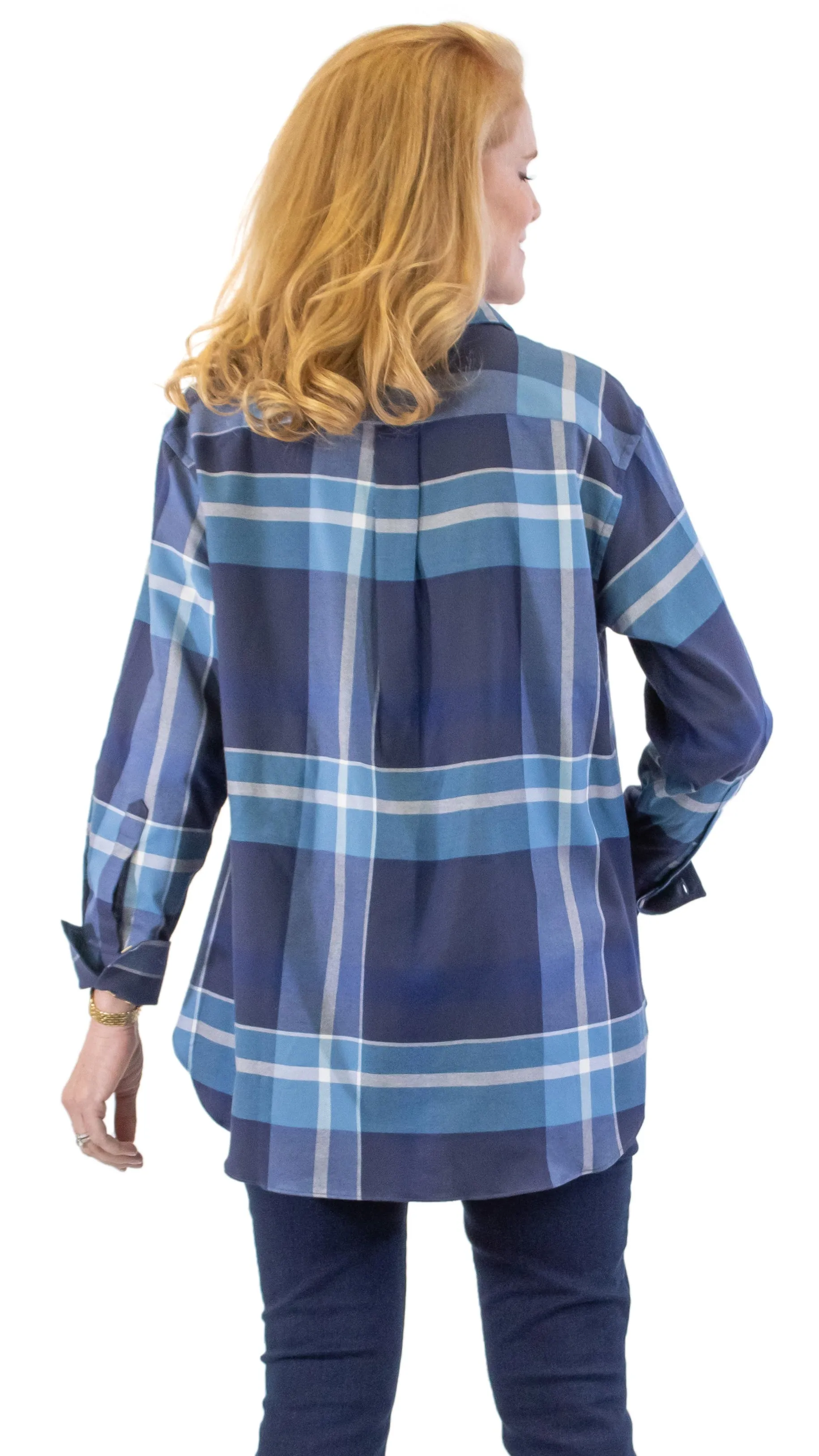 Lizzy Shirt - Denim Check