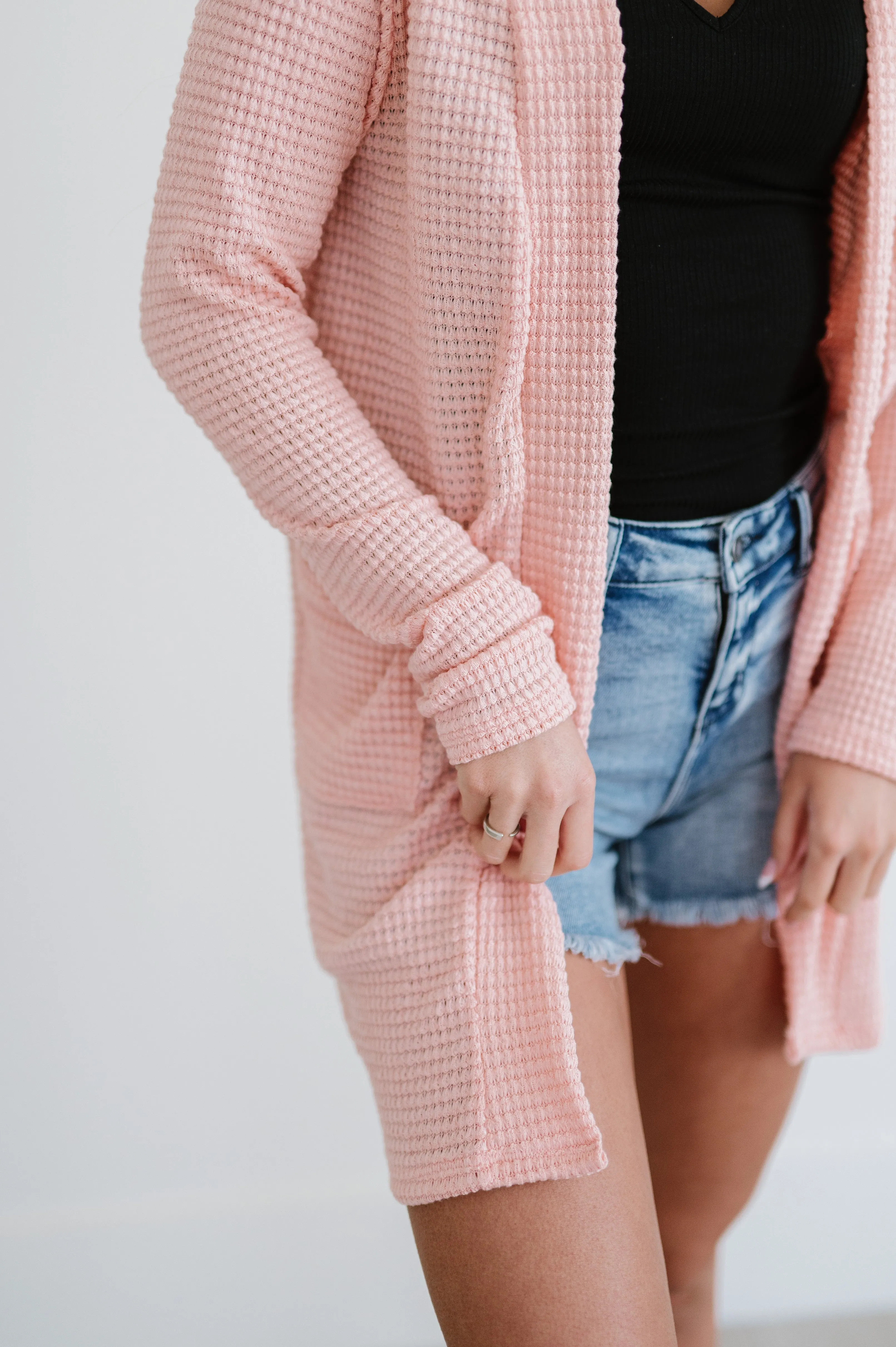 Lola Cardigan- Peach
