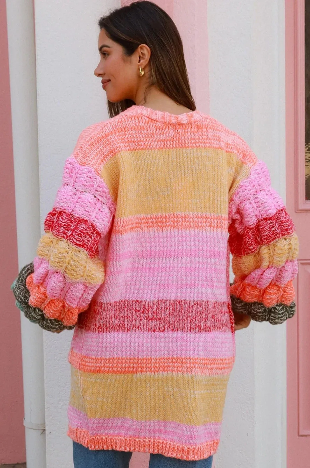 LUCY KNIT CARDIGAN MULTI