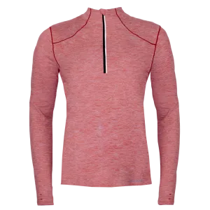 Men's Clima-Tek Zip-T - Redwood Heather