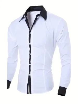 Men's Regular Fit Business Shirts