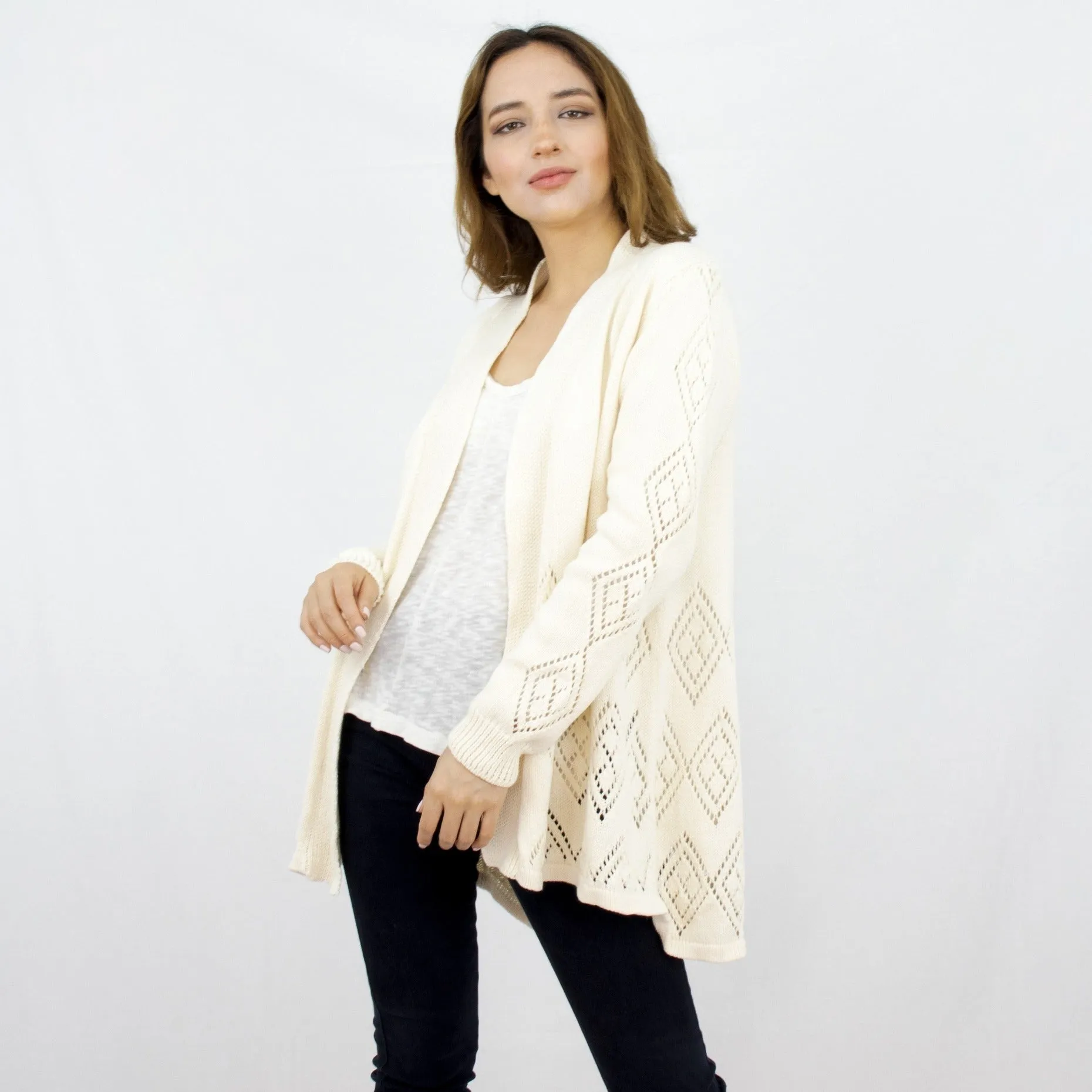 Natural Cotton Pimentel Cardigan