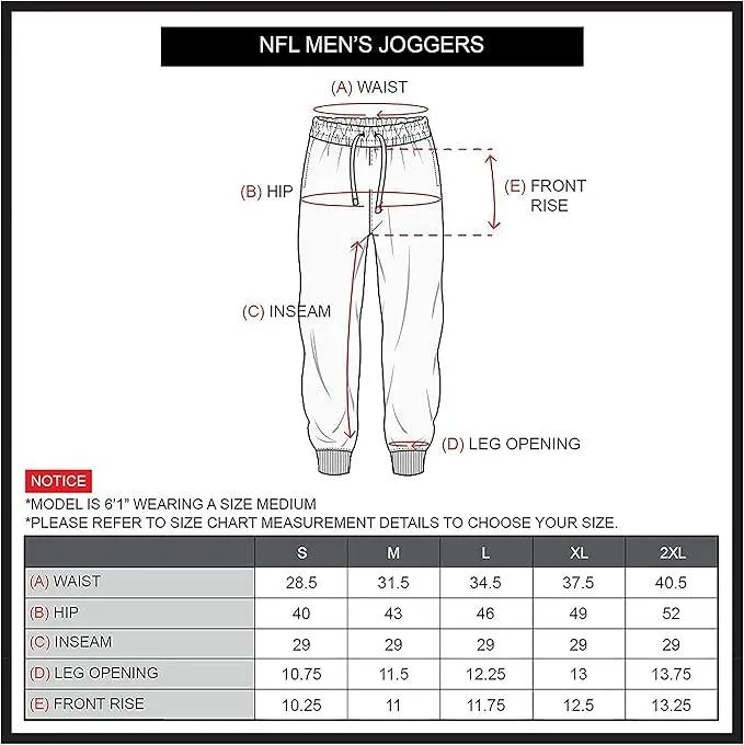 Official NFL Houston Texans Adult Unisex Super Soft Game Day Jogger Sweatpants