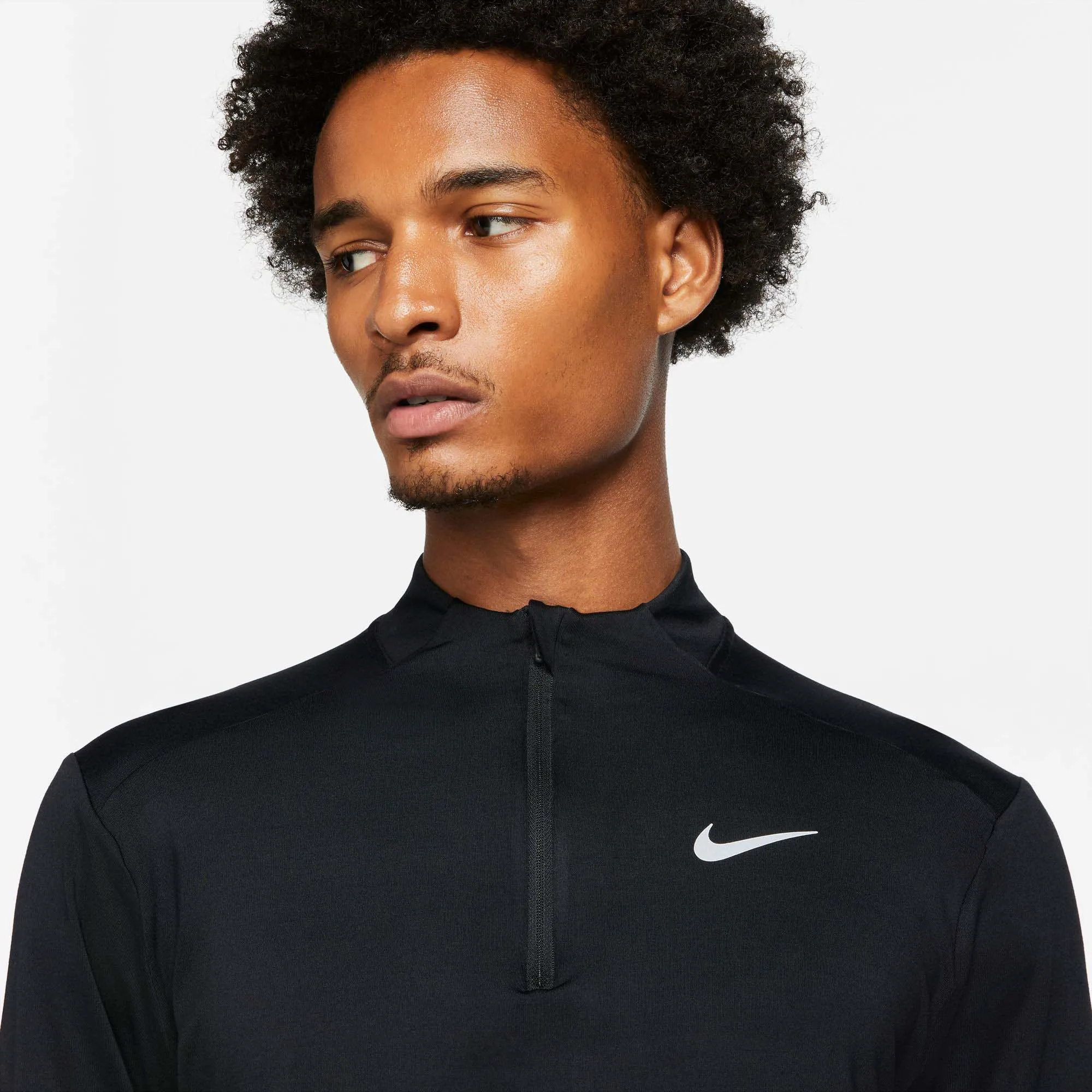 Nike | Men's Dri-FIT Element 1/4-Zip Running Top - Black