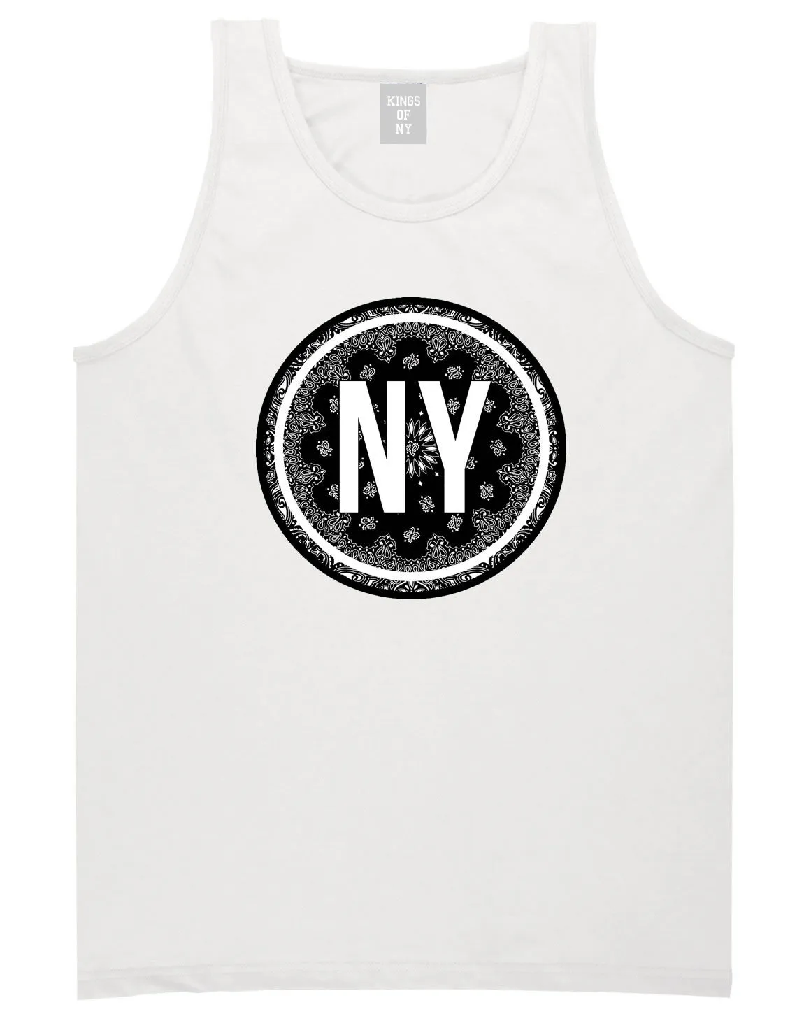NY Bandana Print New York Tank Top