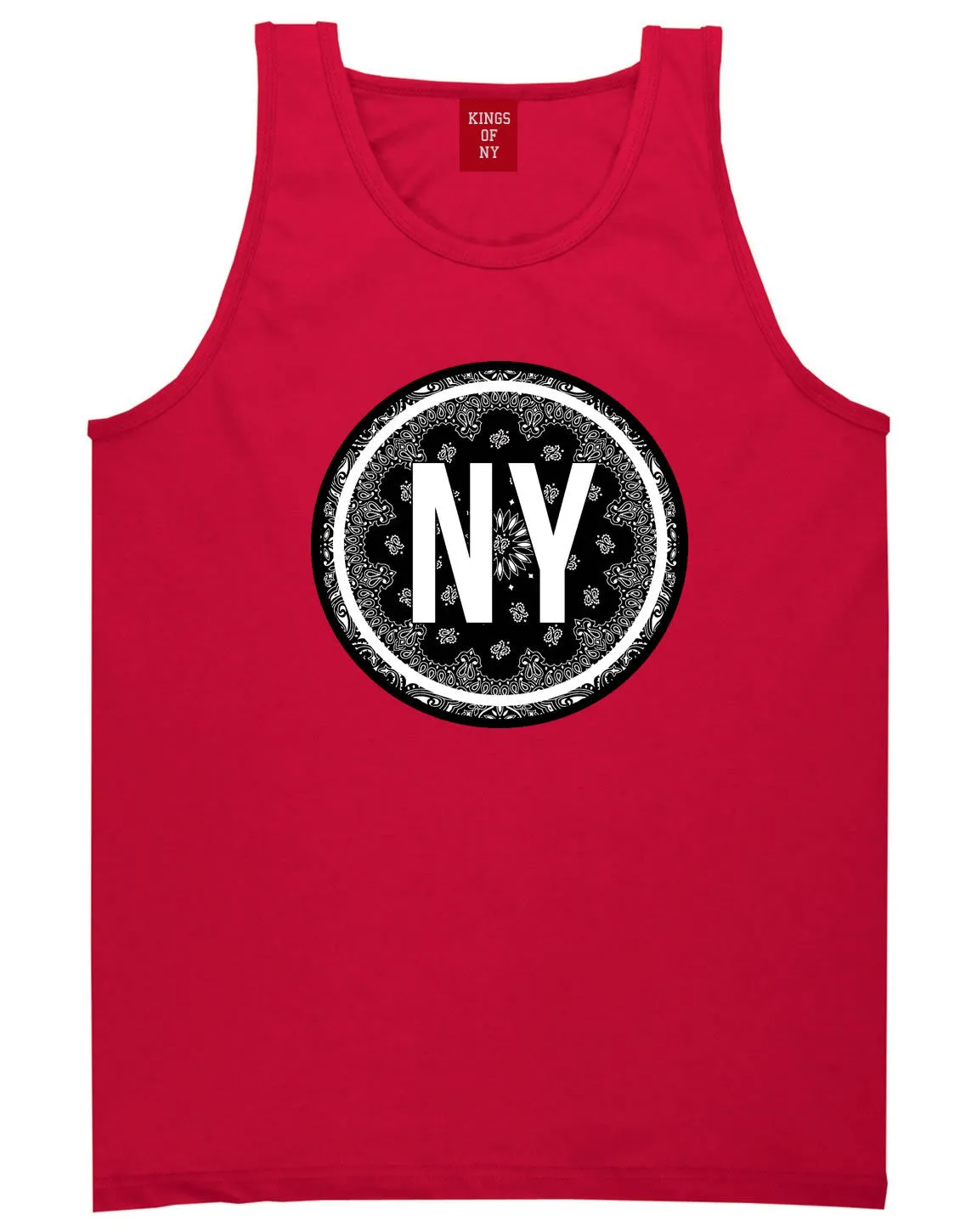 NY Bandana Print New York Tank Top