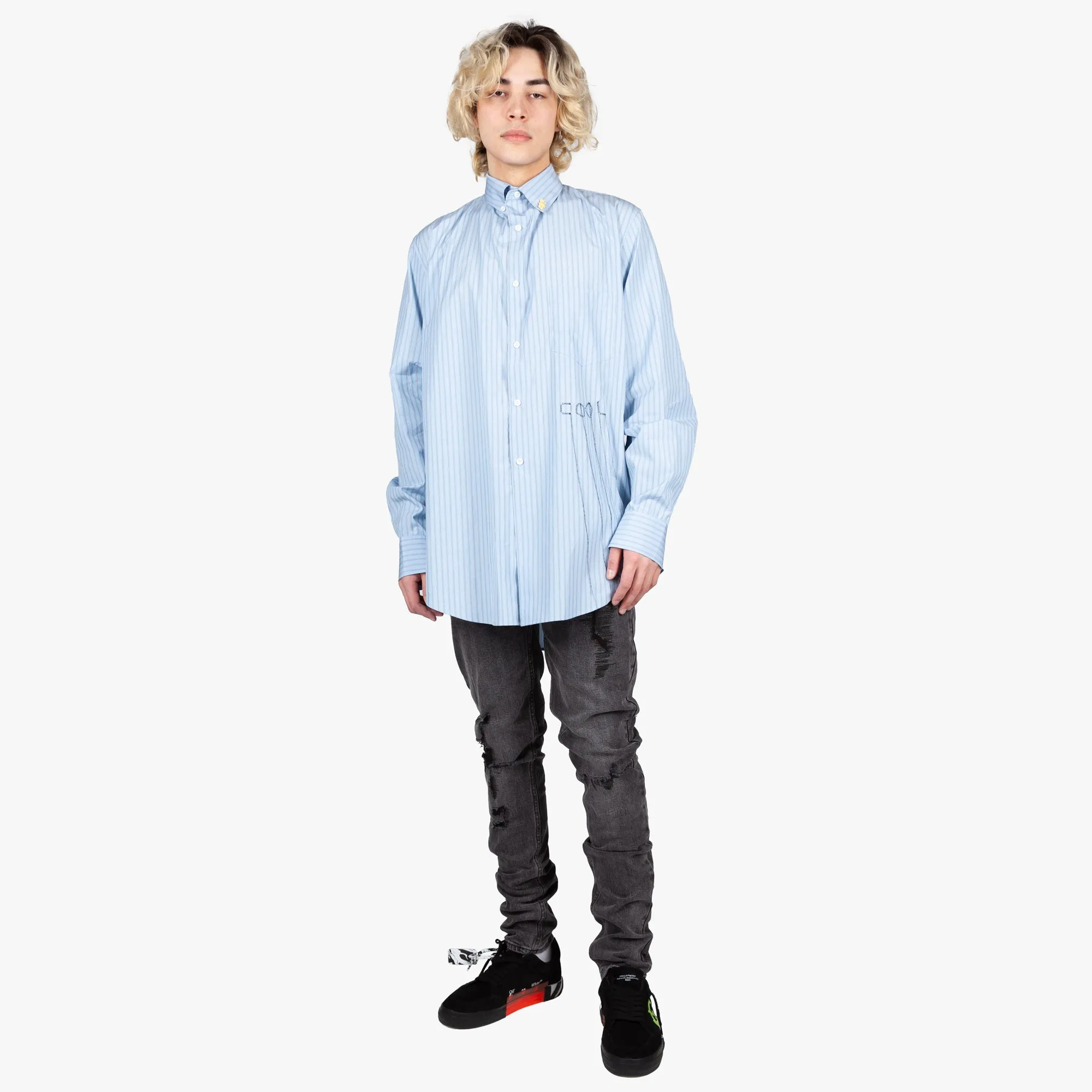 Oversize Striped Shirt