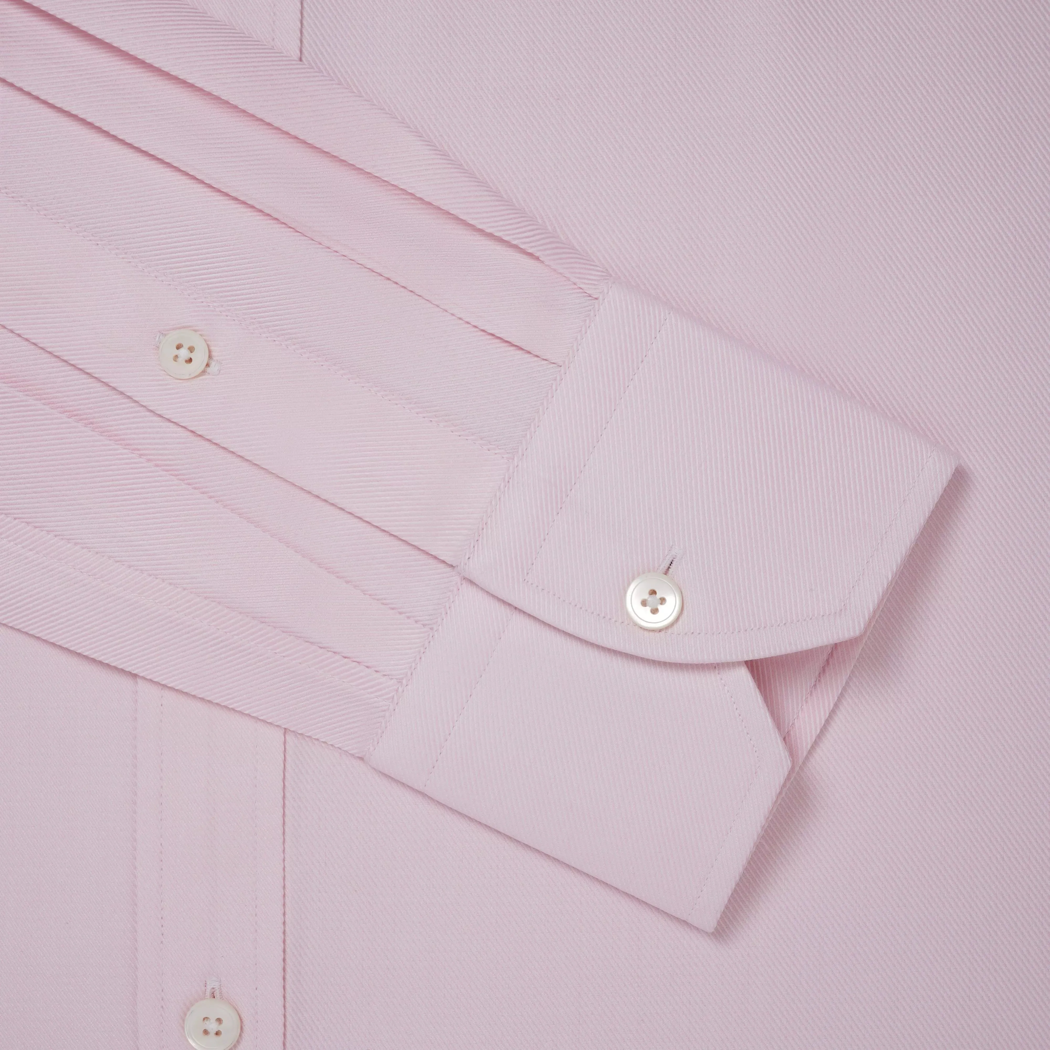 Pale Pink Classic Fit Royal Twill Dress Shirt