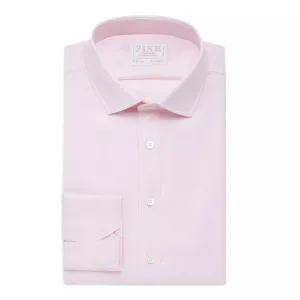 Pale Pink Tailored Fit Royal Twill Dress Shirt