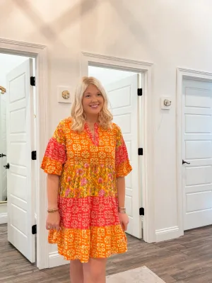 Peachy Paradise Dress