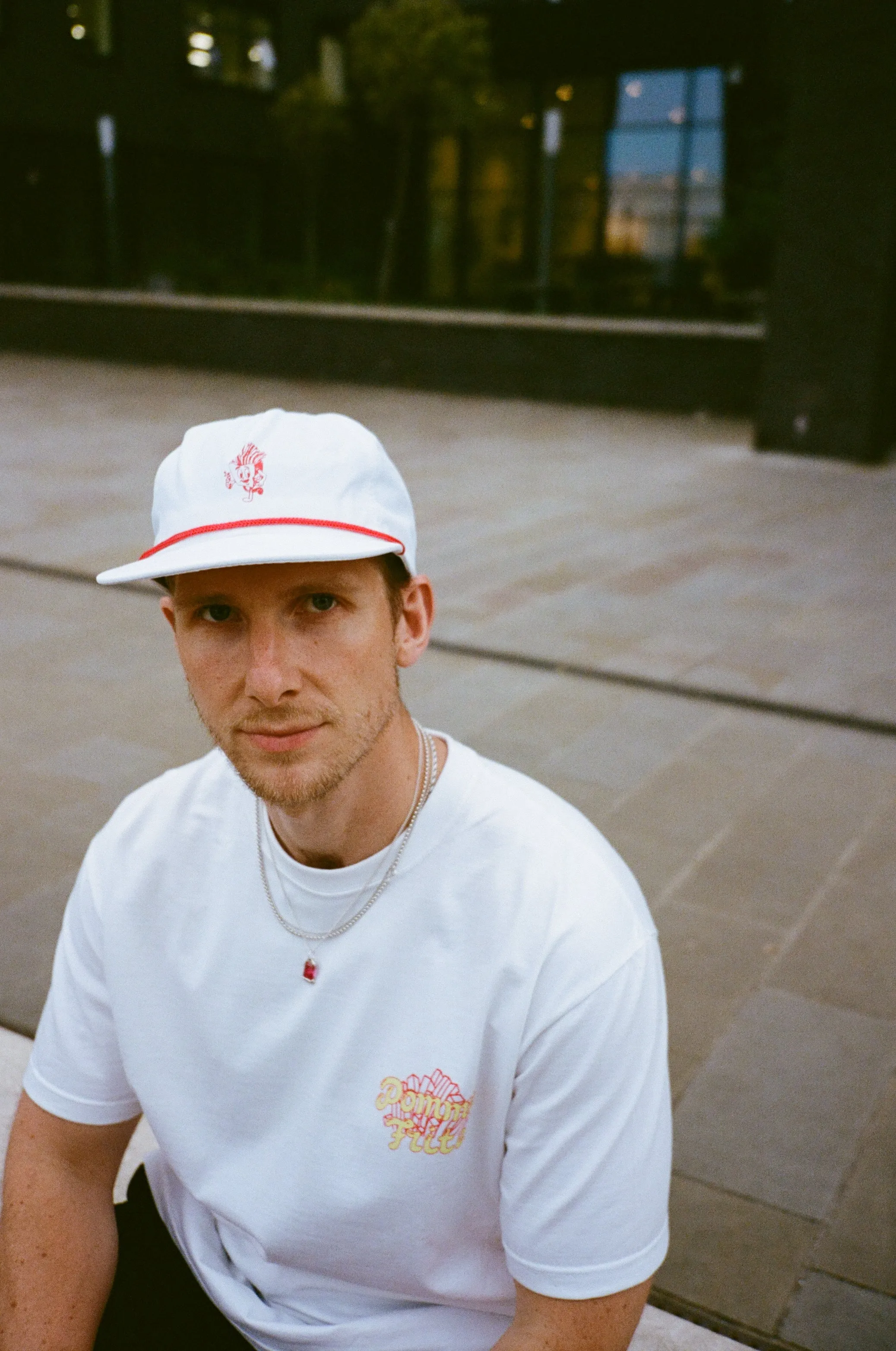 Pomme Frite 'Time Fries' Tee - White
